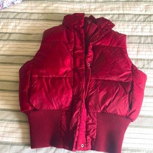 Down puffer vest